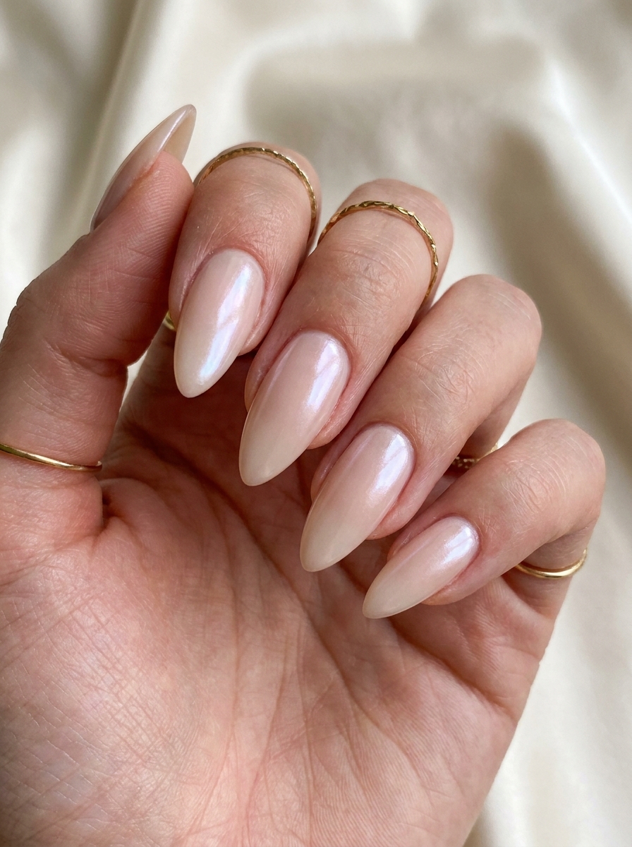 Glazed Stiletto Nails als Stiletto Nägel Inspiration 2026